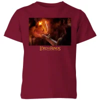 Lord Of The Rings You Shall Not Pass Kids' T-Shirt - Burgundy - undefined undefined