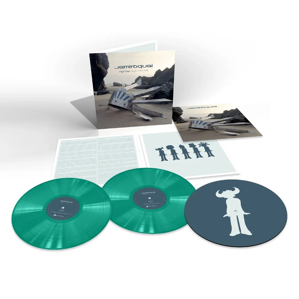 Jamiroquai - High Times: The Singles Vinyl Retail Exclusive Deluxe Green Marbled 2LP Image 1