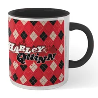 Harley Quinn Comic Mug - Black - undefined undefined