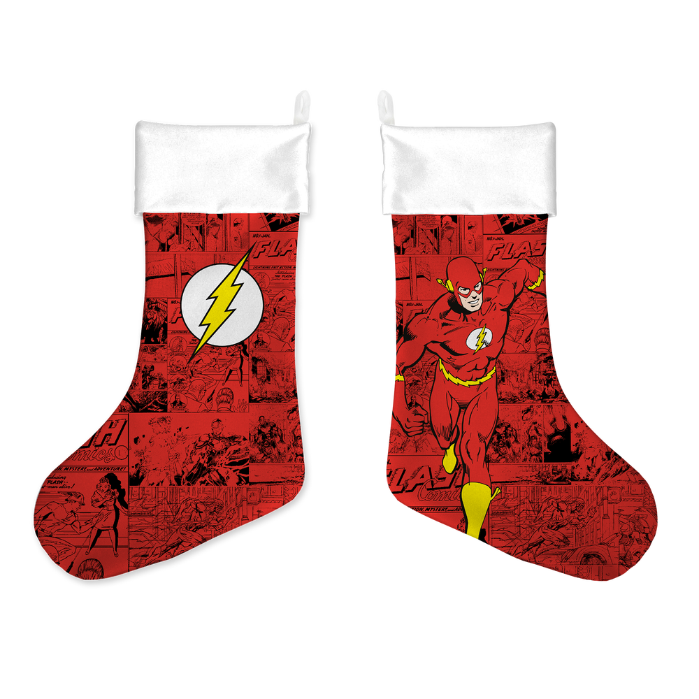 The Flash Comic Christmas Stocking Image 1