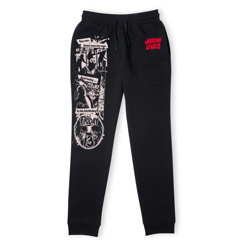 Friday the 13th Jason Lives Men's Joggers - Black - S Image 1