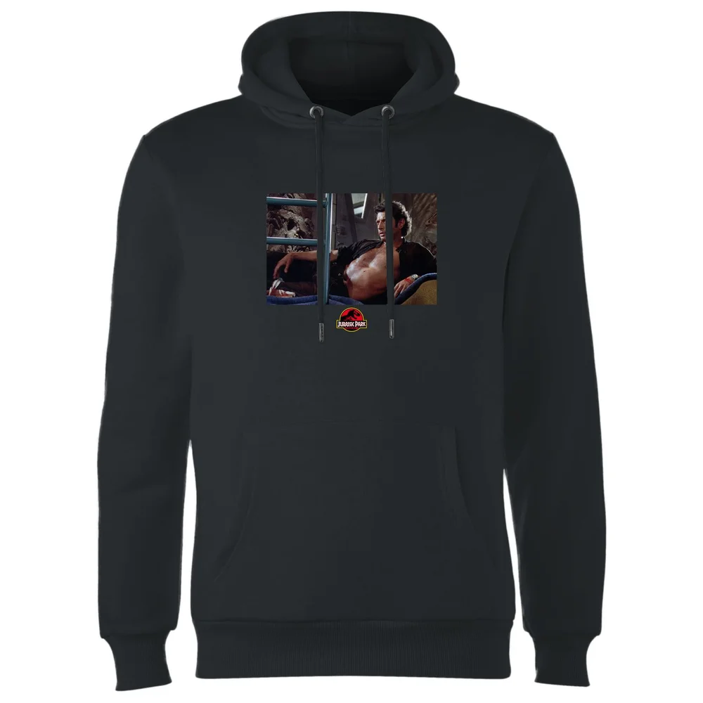 Jurassic Park Jeff Goldblum Hoodie - Black - S Image 1
