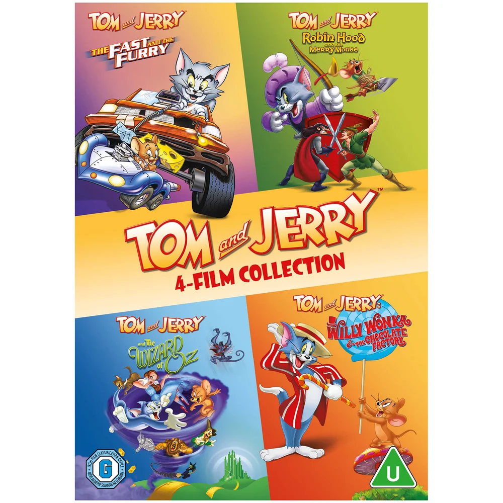 Tom and Jerry 4-Film Collection Image 1