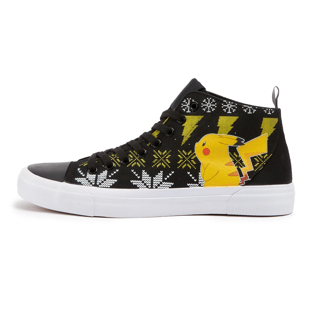 Pokémon Pikachu Winter High Top - Black - UK 3 / EU 35.5 / US Men's 3.5 / Women's 5 Image 1