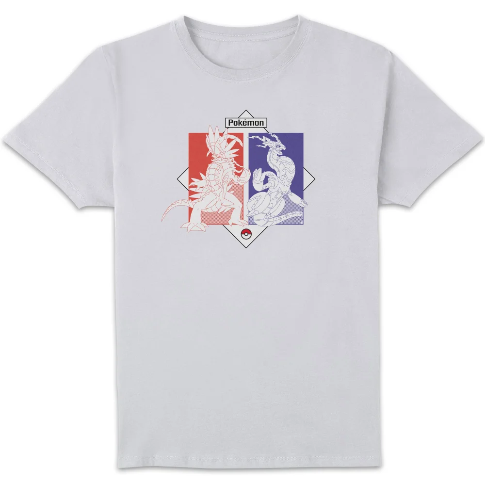 Pokémon Legendary Unisex T-Shirt - White - S Image 1