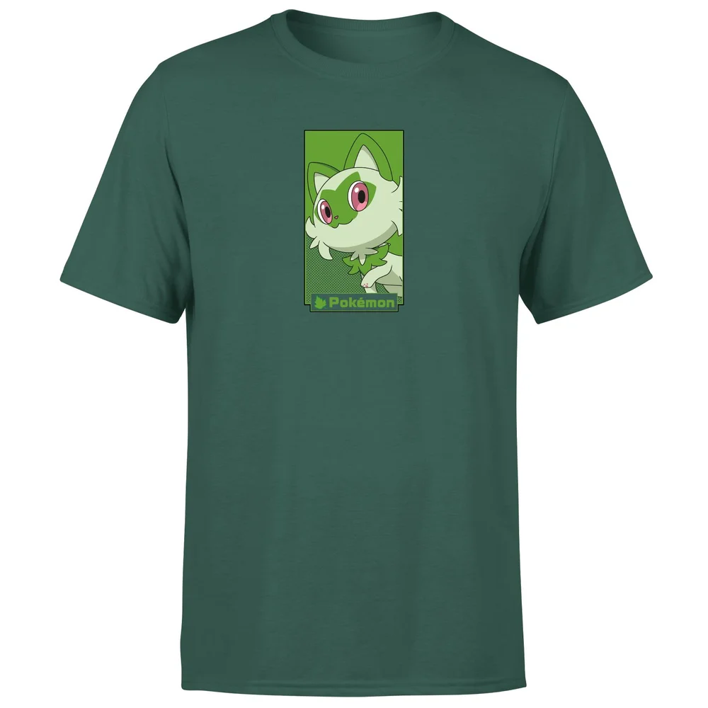 Pokémon Sprigatito Unisex T-Shirt - Green - S Image 1