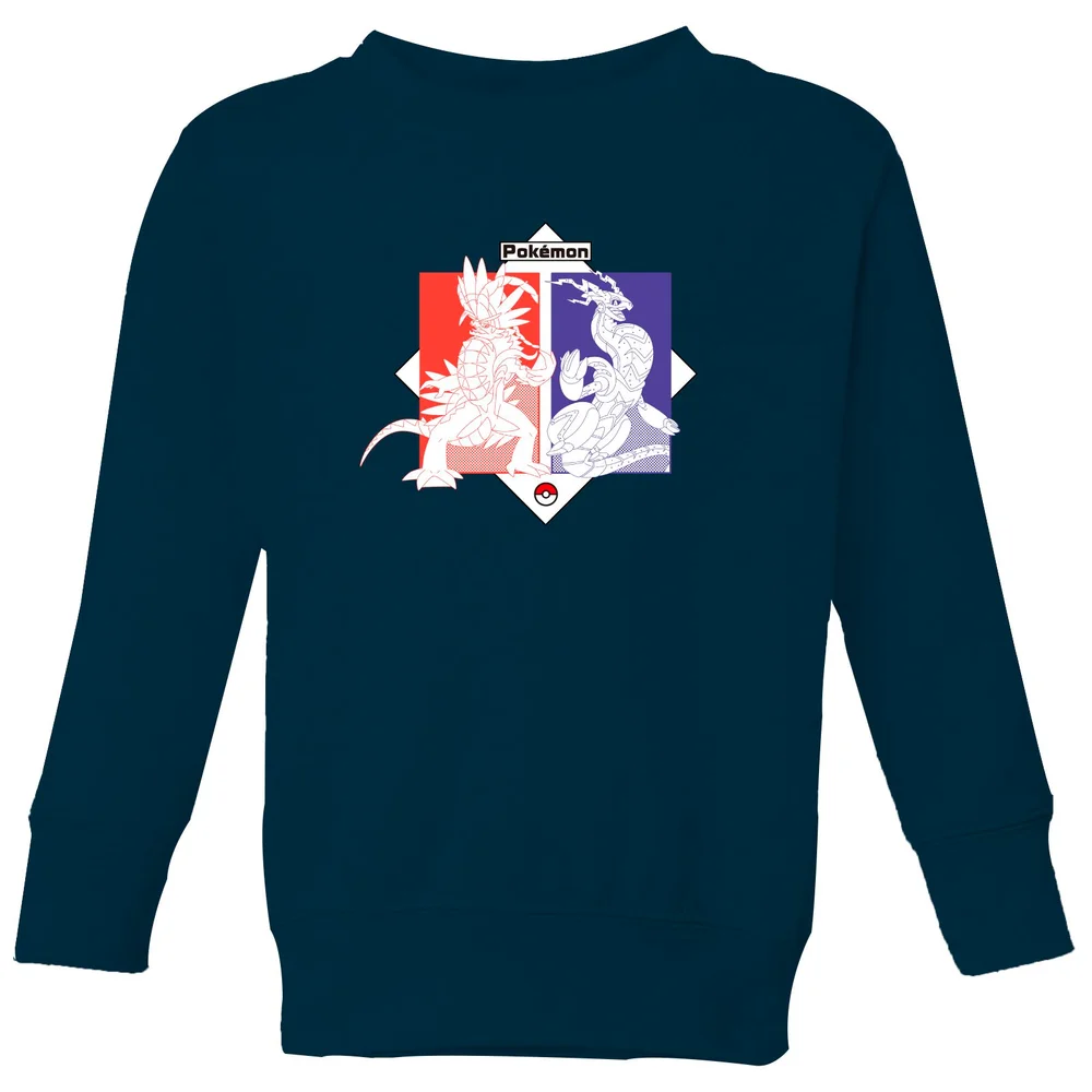 Pokémon Legendary Kids' Sweatshirt - Navy - 3-4 Years Image 1