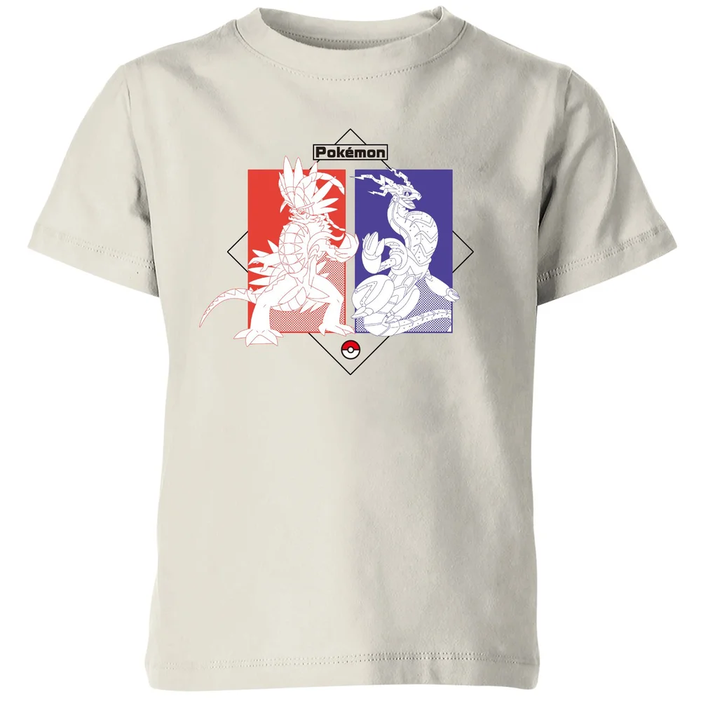 Pokémon Legendary Kids' T-Shirt - Cream - 7-8 Years - Cream Image 1