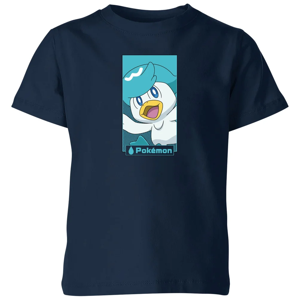 Pokémon Quaxly Kids' T-Shirt - Navy - 3-4 Years Image 1