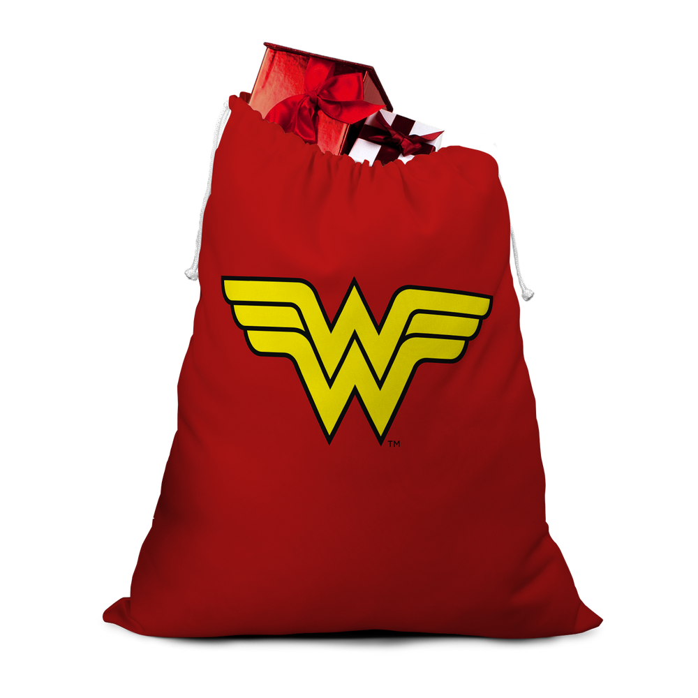 Wonder Woman Logo Christmas Santa Sack Image 1