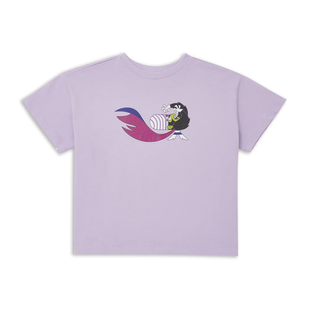 Powerpuff Girls Mojo Jojo Women's Cropped T-Shirt - Lilac - XS - Lilac Image 1