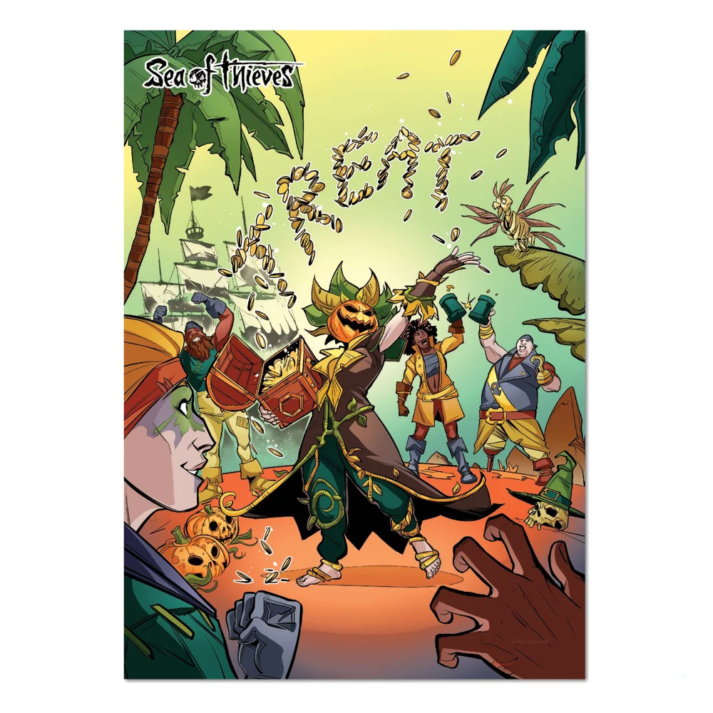 Sea Of Thieves Treat Giclee Art Print - A4 - Print Only Image 1