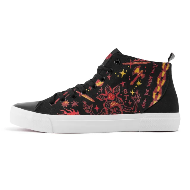 Akedo x Stranger Things Hellfire Club High Top - Black