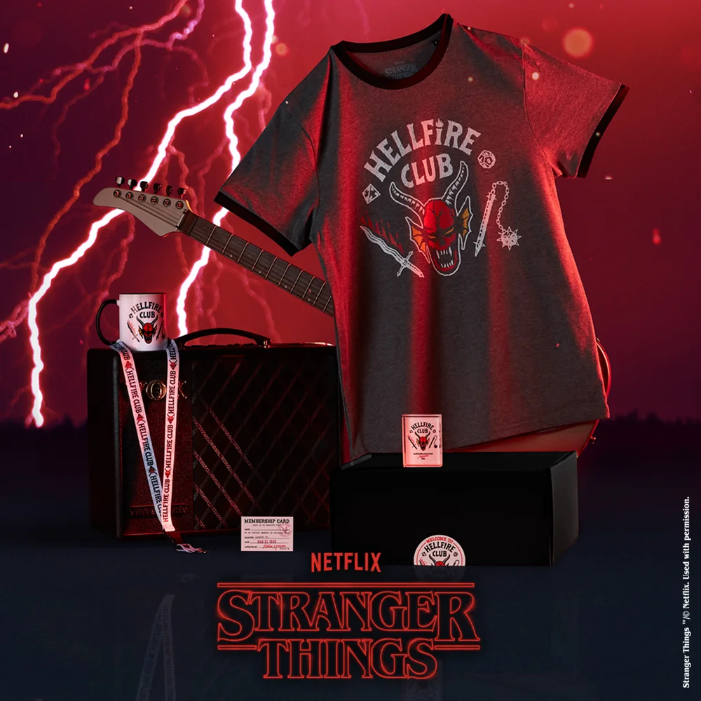 Stranger Things Hellfire Club Exclusive Membership Box - XXL Image 1