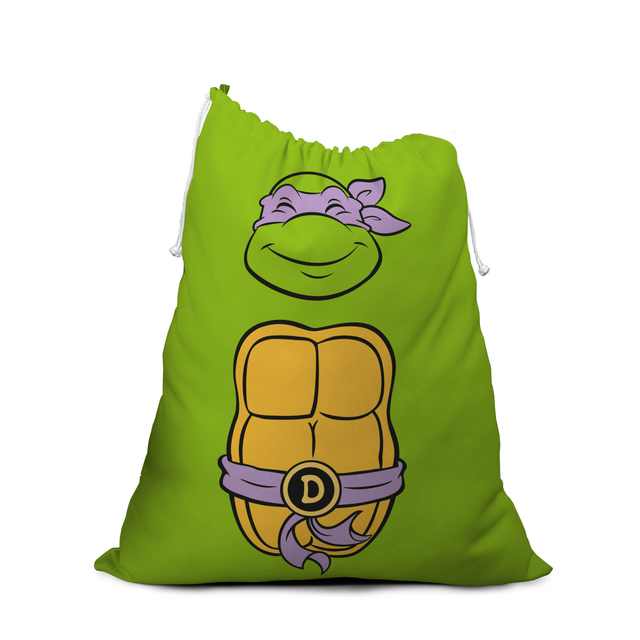 Teenage Mutant Ninja Turtles Donatello Christmas Santa Sack