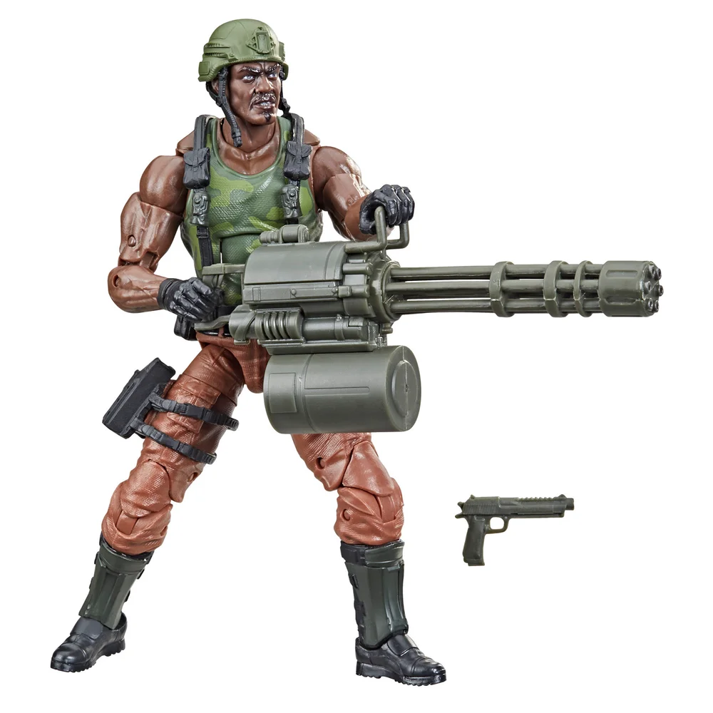 Hasbro G.I. Joe Classified Series Heavy Artillery Roadblock Action Figure Image 1