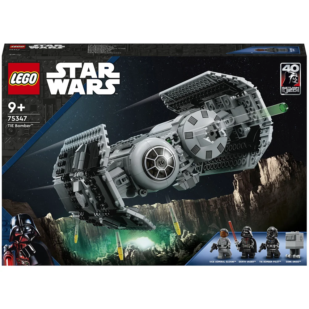 LEGO Star Wars TIE Bomber Starfighter Buildable Toy (75347) Image 1