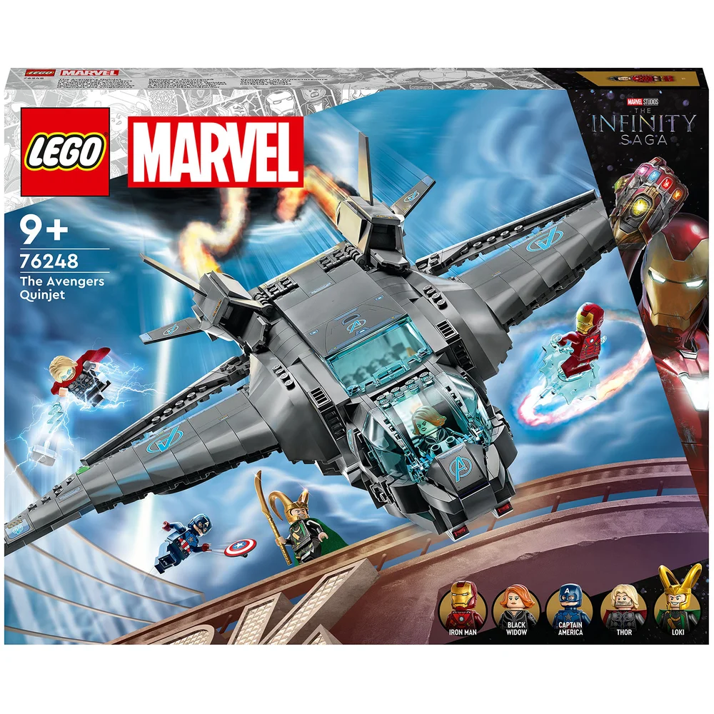LEGO Marvel The Avengers Quinjet Infinity Saga Set (76248) Image 1