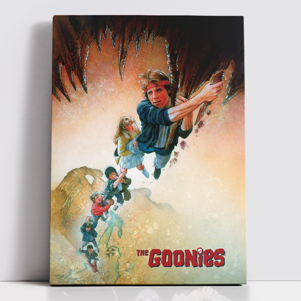 Decorsome x The Goonies Artwork Rectangular Canvas - 12x18 inch Image 1