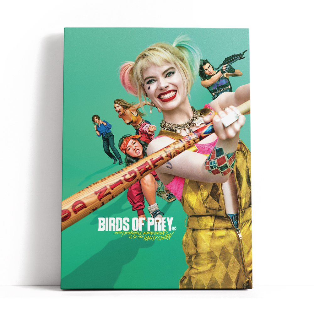 Decorsome x Birds Of Prey Bat Rectangular Canvas - 12x18 inch Image 1