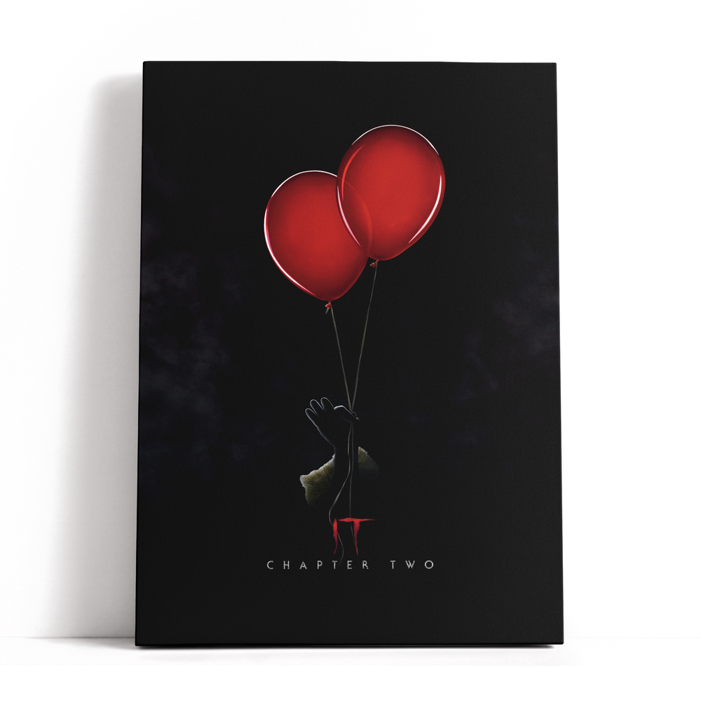 Decorsome x IT Chapter 2 Balloons Rectangular Canvas - 12x18 inch Image 1