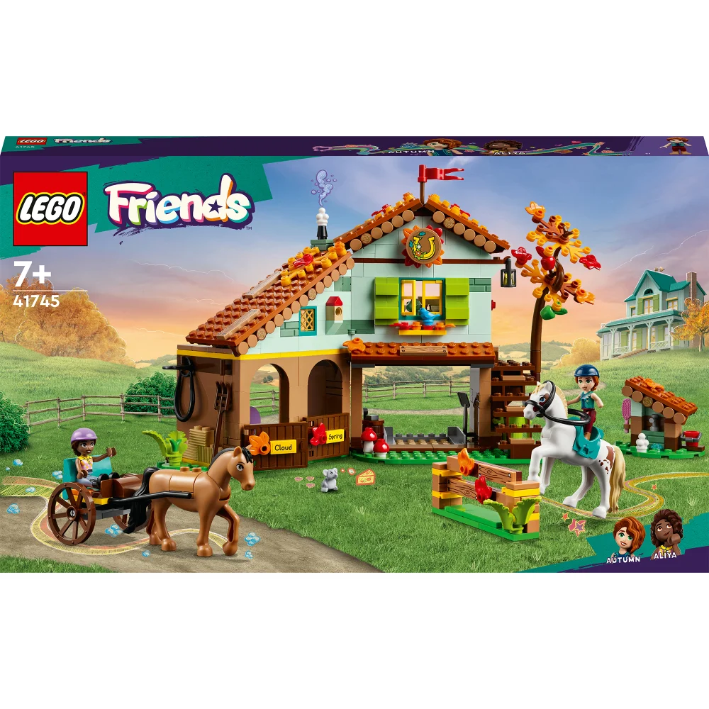LEGO Friends: Autumn's Horse Stable with 2 Toy Horses (41745) Image 1