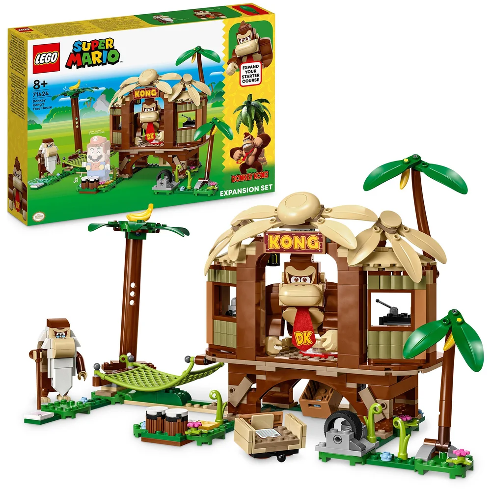 LEGO Super Mario Donkey Kong's Tree House Expansion Set 71424 Image 1