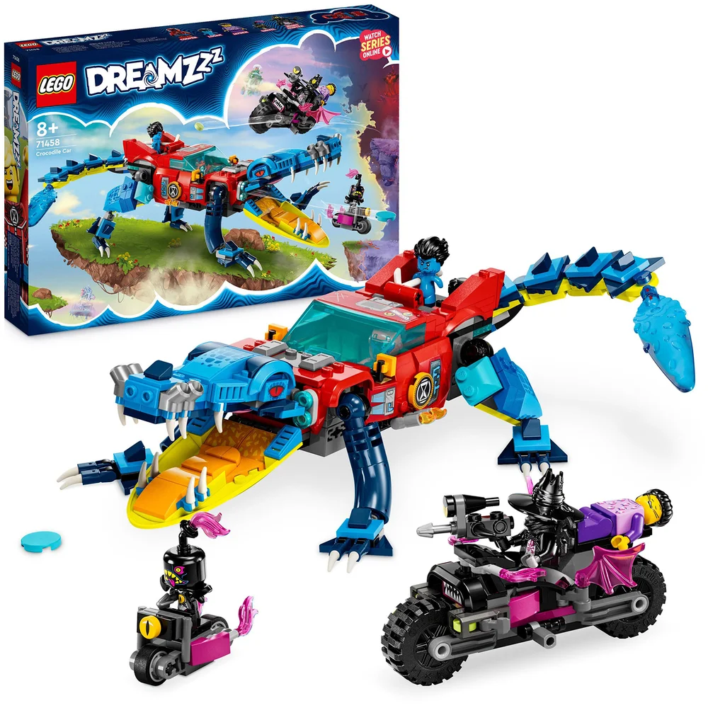 LEGO DREAMZzz Crocodile Car Toy 2in1 Set 71458 Image 1