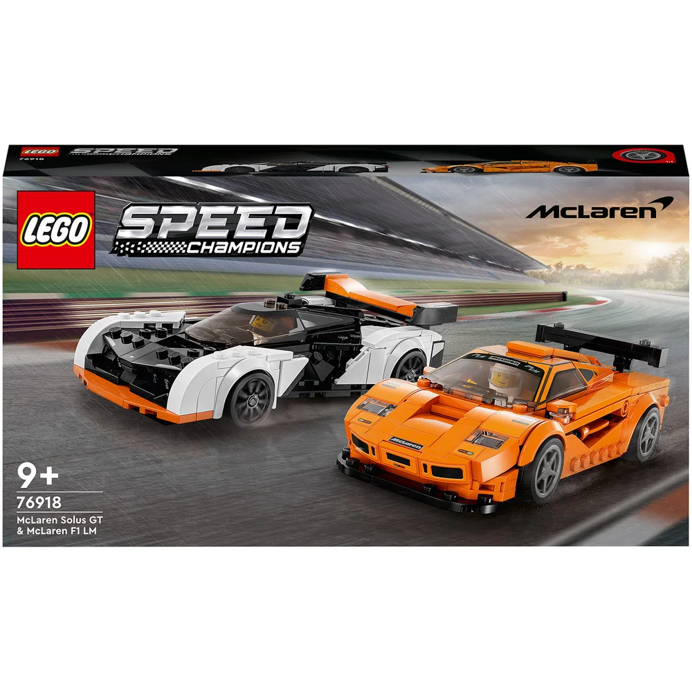 LEGO Speed Champions: McLaren Solus GT & McLaren F1 LM (76918) Image 1
