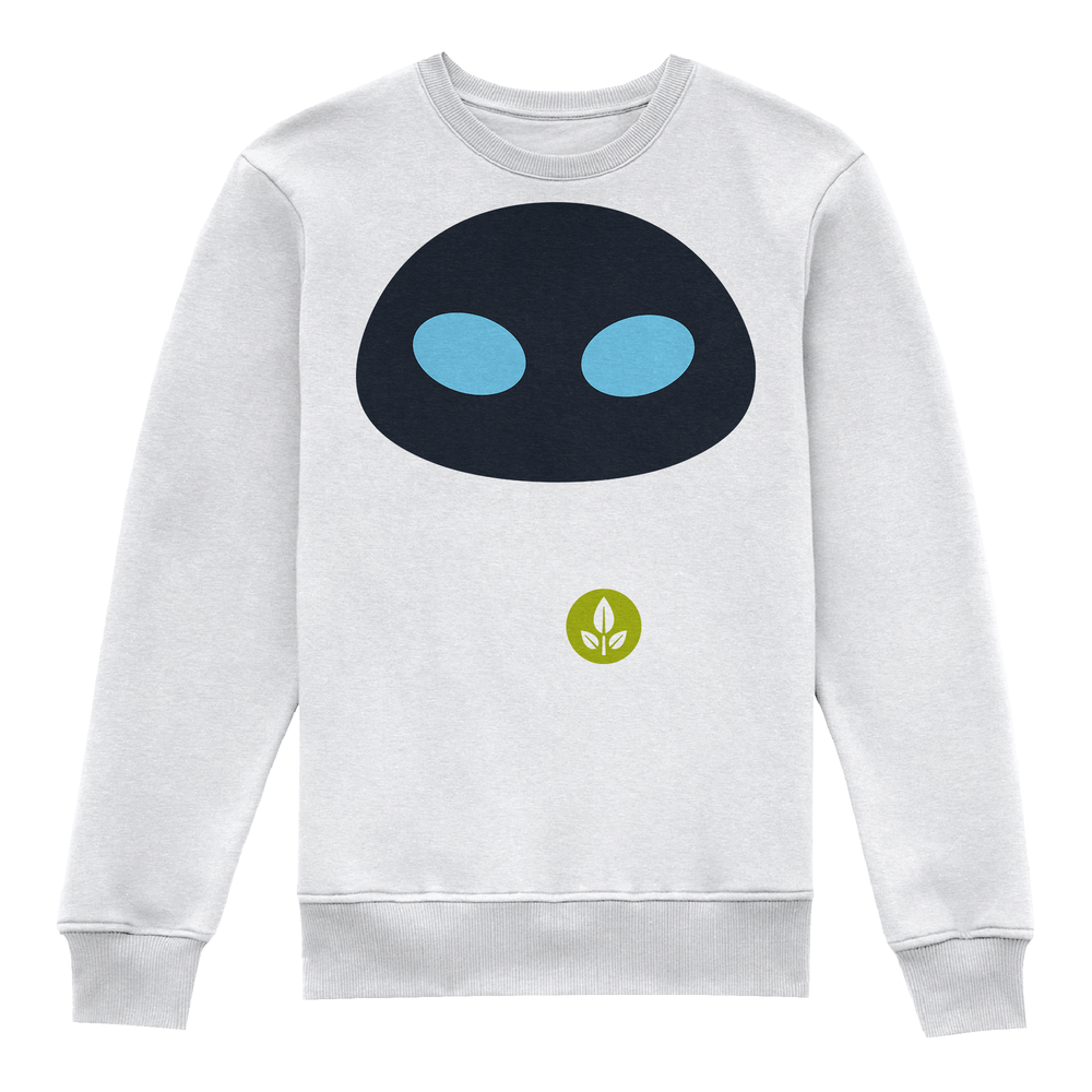 Wall.E Eve's Face Kids' Sweatshirt - White - 3-4 Years - White Image 1