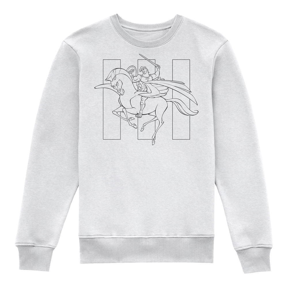 Hercules A True Hero Kids' Sweatshirt - White - 3-4 Years - White Image 1