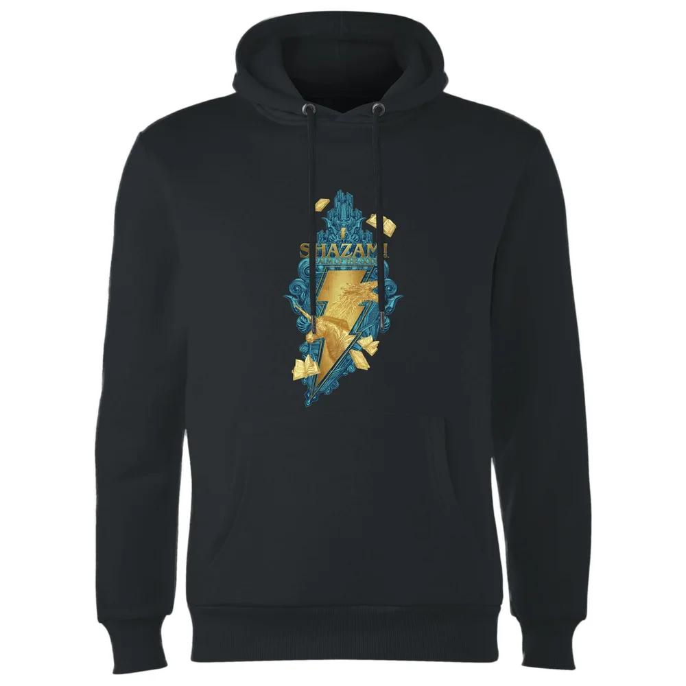 Shazam! Fury of the Gods Realm Of The Gods Hoodie - Black - S Image 1