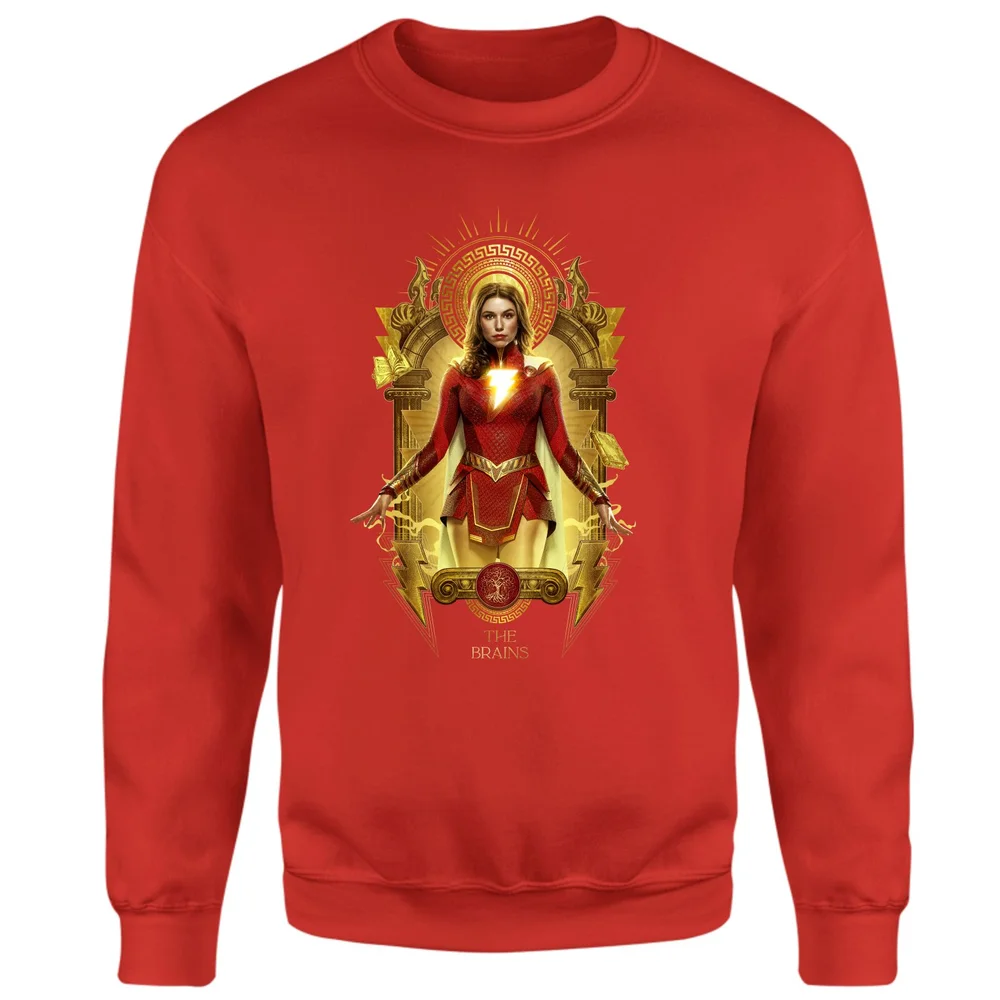 Shazam! Fury of the Gods The Brains Sweatshirt - Red - S Image 1