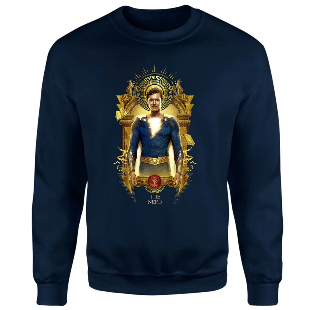 Shazam! Fury of the Gods The Nerd Sweatshirt - Navy - S Image 1