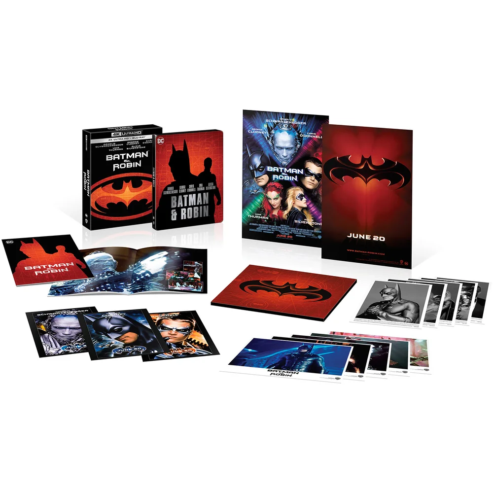 Batman & Robin Ultimate Collectors Edition 4K Ultra HD Steelbook (includes Blu-ray) Image 1