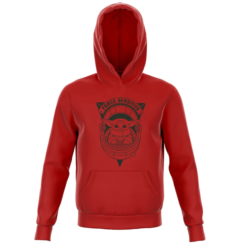 Star Wars The Mandalorian Force Sensitive Kids' Hoodie - Green - 3-4 Years Image 1