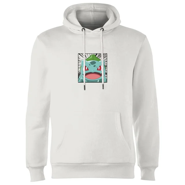 Pokémon Pokédex Bulbasaur #0001 Hoodie - White