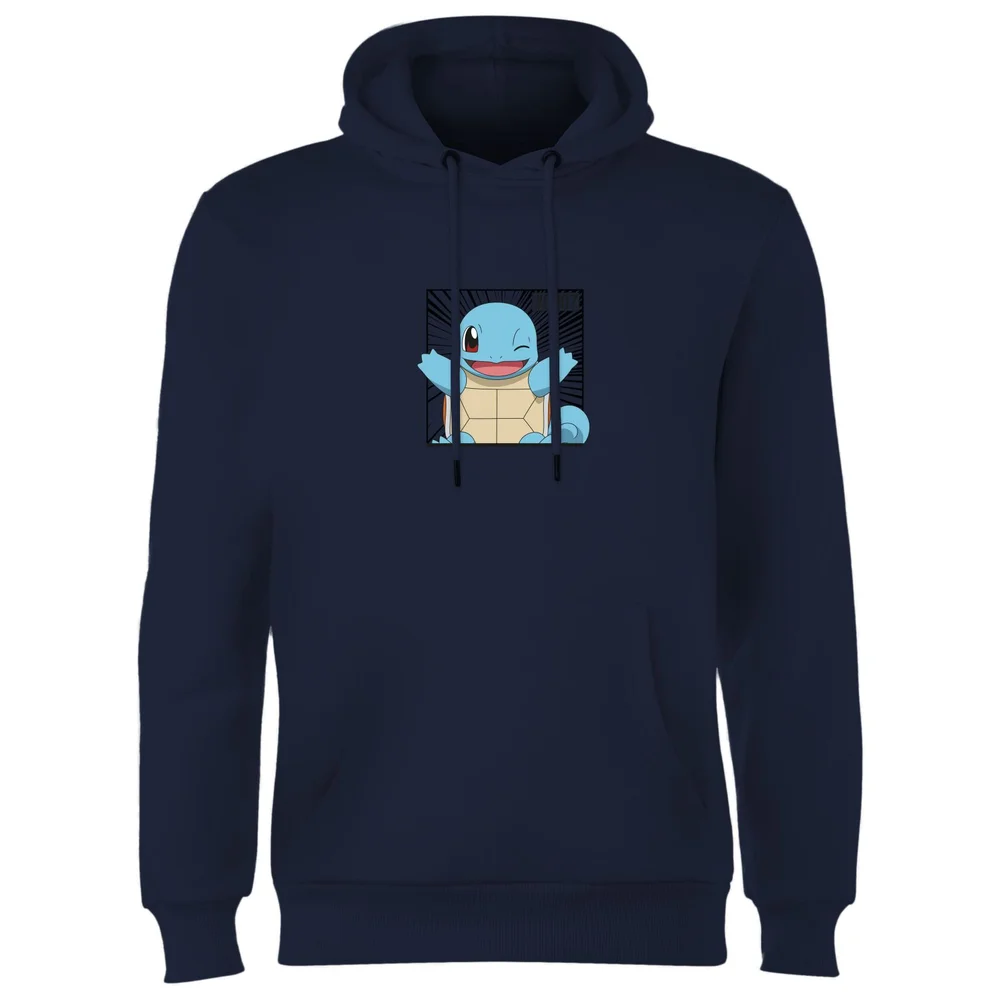 Pokémon Pokédex Squirtle #0007 Hoodie - Navy - S Image 1