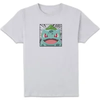 Pokémon Pokédex Bulbasaur #0001 Men's T-Shirt - White - undefined undefined