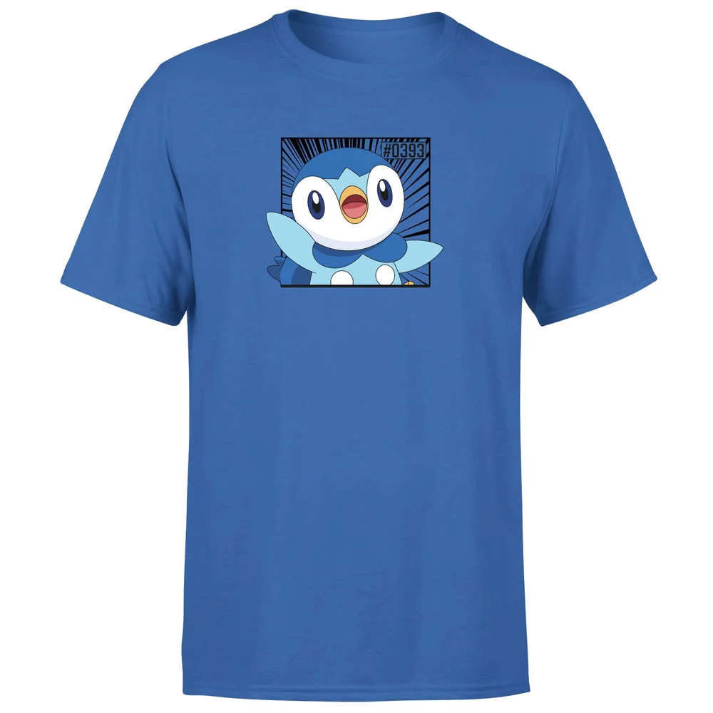 Pokemon Piplup Men's T-Shirt - Blue - S Image 1