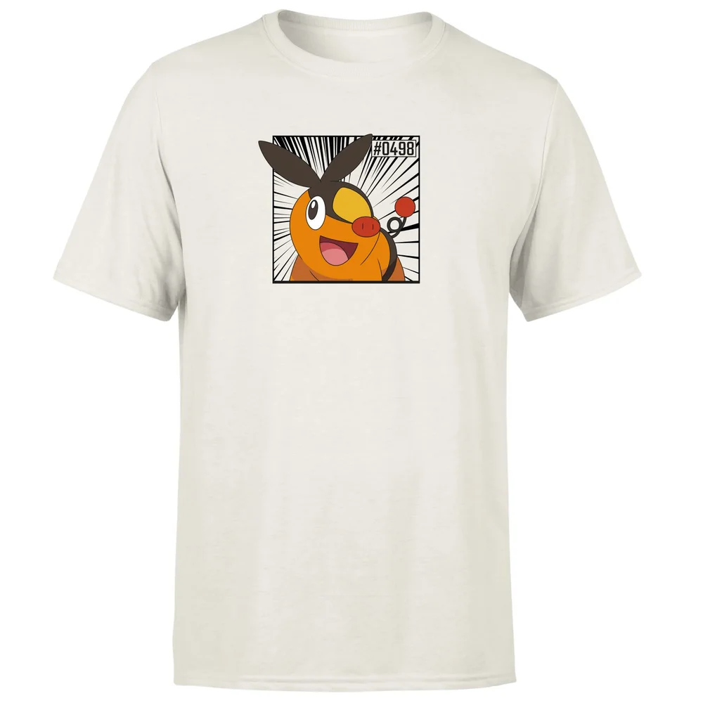Pokemon Tepig Men's T-Shirt - Cream - L Image 1