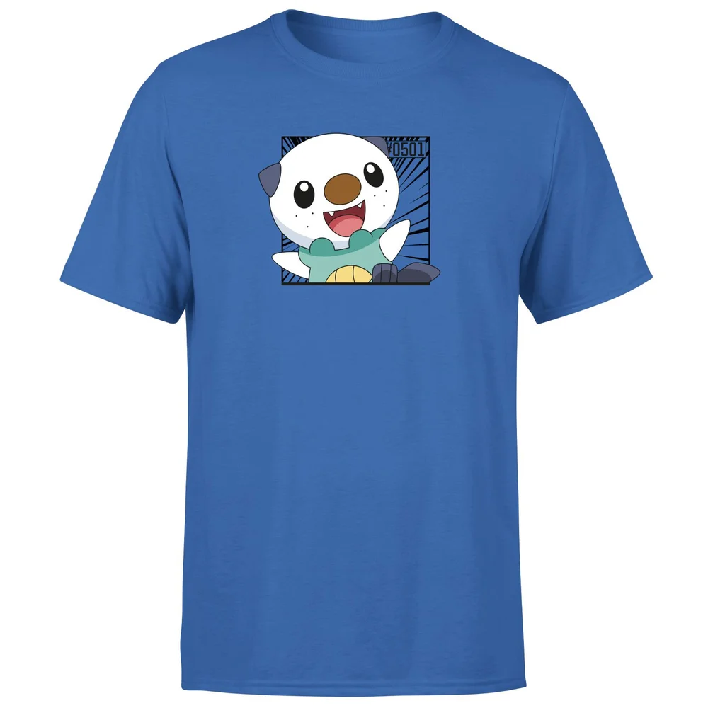 Pokemon Oshawott Men's T-Shirt - Blue - S Image 1