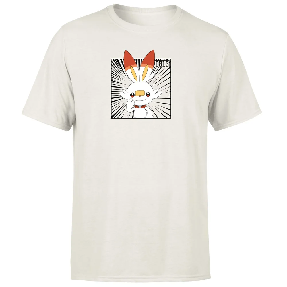 Pokemon Scorbunny Men's T-Shirt - Cream - L Image 1