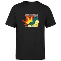 Pokemon Cyndaquil Men's T-Shirt - Black
