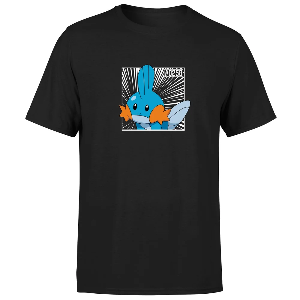 Pokemon Mudkip Men's T-Shirt - Black - S Image 1