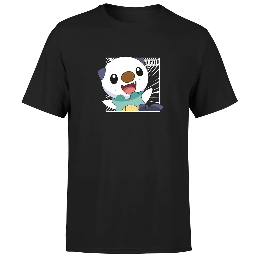 Pokemon Oshawott Men's T-Shirt - Black - S Image 1