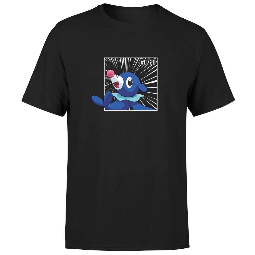 Pokemon Popplio Men's T-Shirt - Black - S Image 1