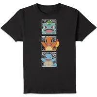 Pokemon Generation 1 Intro Men's T-Shirt - Black
