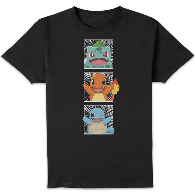Pokemon Generation 1 Intro Men's T-Shirt - Black