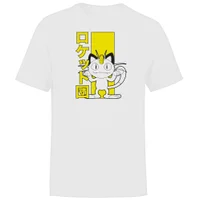 Akedo X Pokémon Team Rocket Meowth Men's T-Shirt - White - undefined undefined
